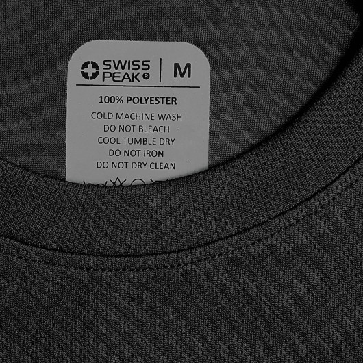 Swiss Peak Sports Tees Tag